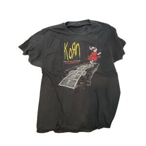 KORN Follow the Leader Black Concert T-Shirt Mens XL